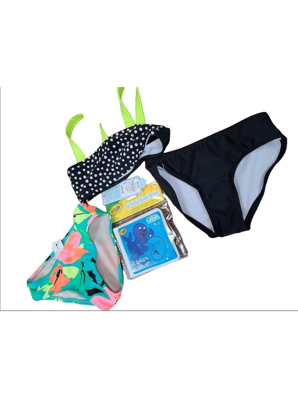 Cat & Jack Girls Swimwear Set XS 4/5 NWT